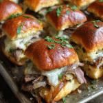 Hot & Cheesy Steak Slider Buns