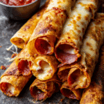 Crunchy Pepperoni Wrap