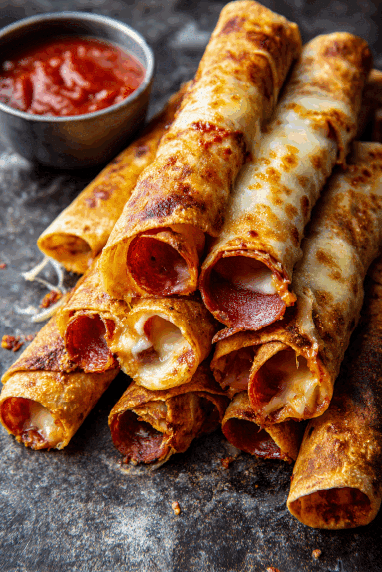 Crunchy Pepperoni Wrap