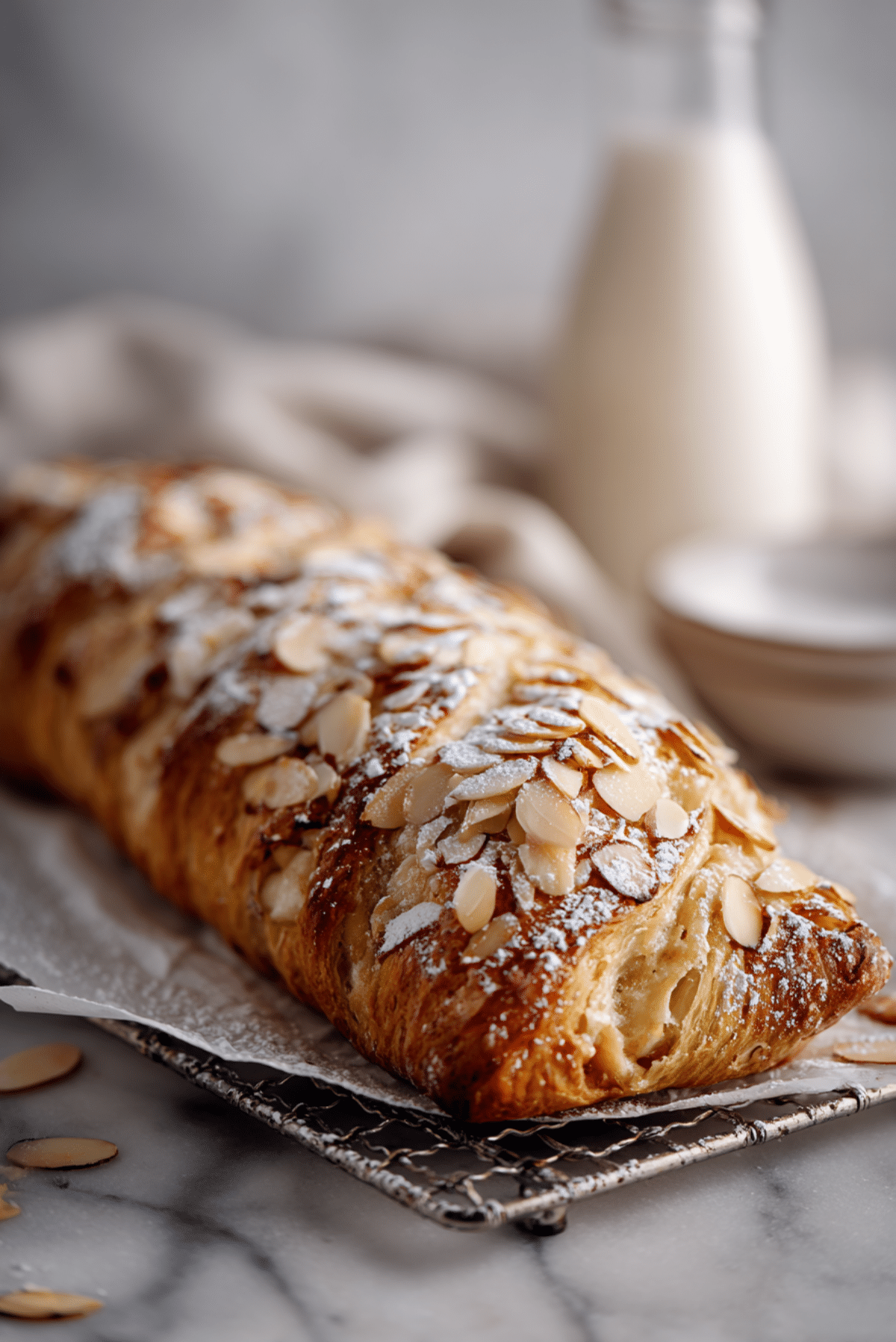 Almond Ricotta Pastry Braid