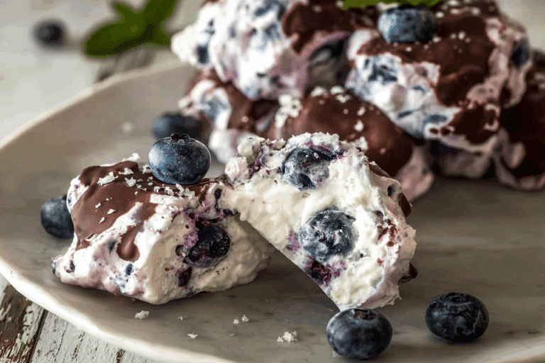Blueberry Yogurt Clusters