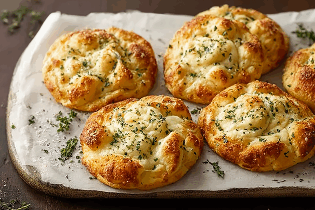 Garlic Cheese Cloud Bread