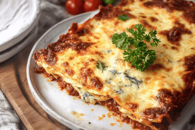 Gluten Free High Protein Lasagna