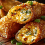 Crab Rangoon Jalapeno Popper Egg Rolls