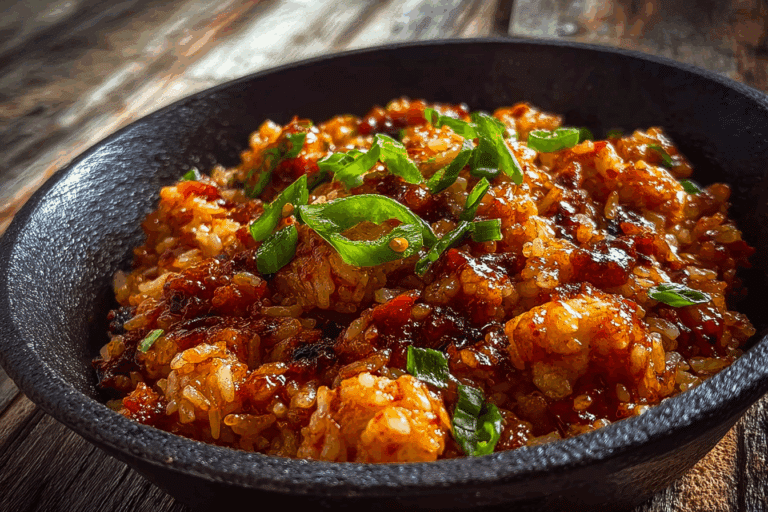 Cheesy Buldak Rice