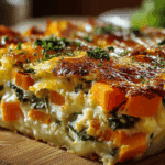 Cheesy Autumn Vegetable Bake