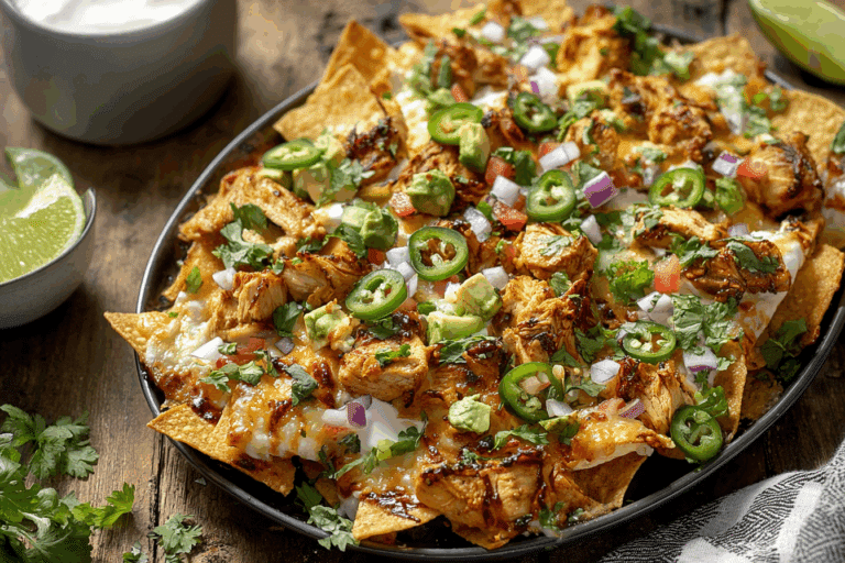 Nachos Chicken Bread