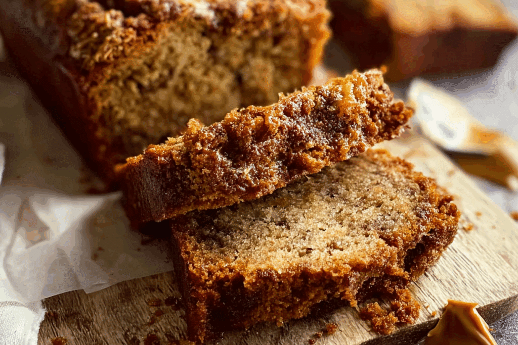 Biscoff Banana Bread