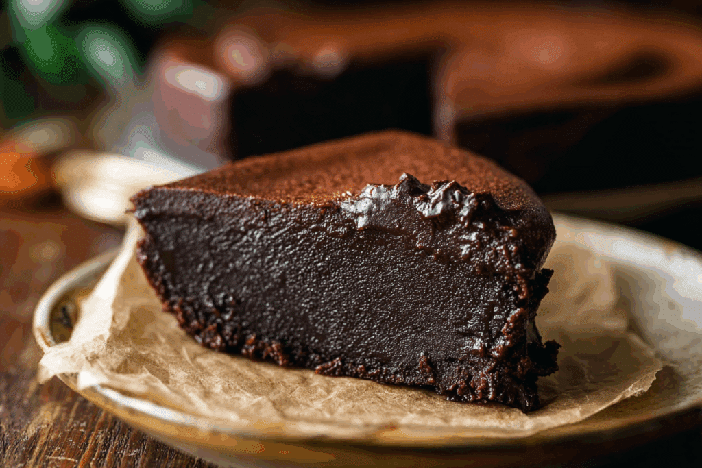 Flourless Dark Chocolate Cake