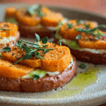 Toast patate douce