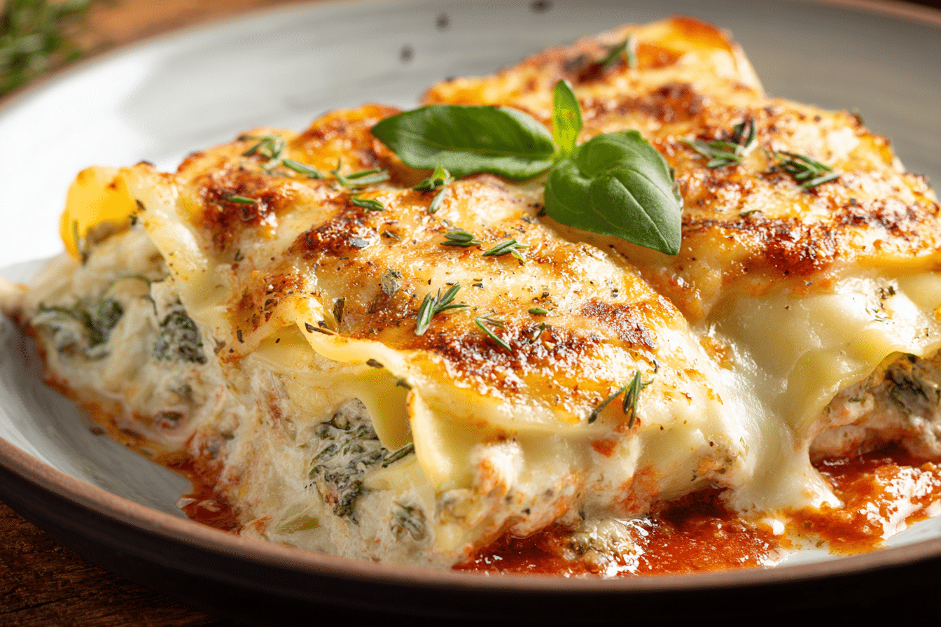 Creamy Rose Cannelloni