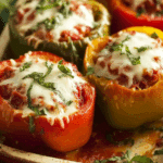 Supreme Pizza Stuffed Bell Peppers