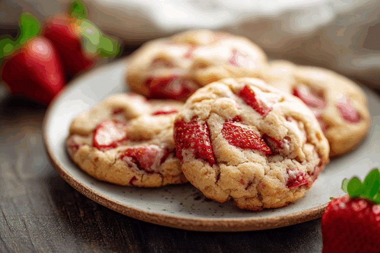 Strawberry Cookies