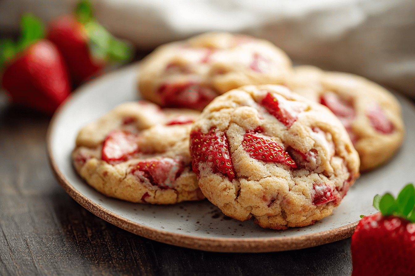 Strawberry Cookies