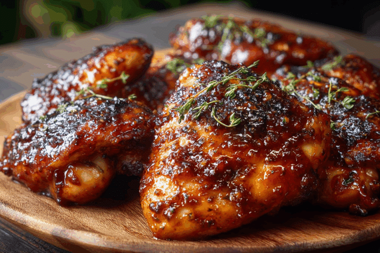 Scotch Bonnet Glaze Chicken