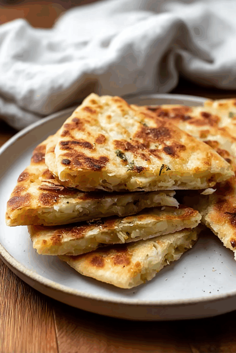 Potato Cheese Flatbread