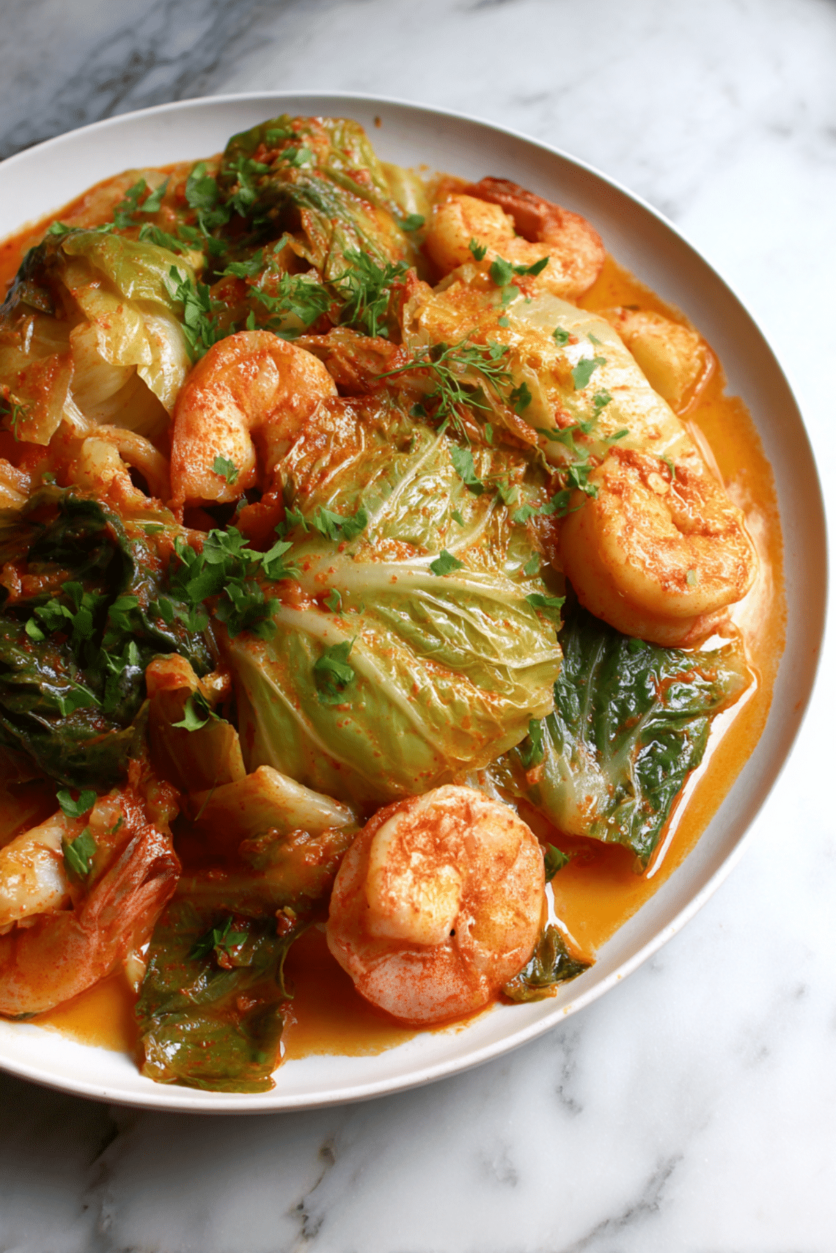 Seafood Cabbage Boil