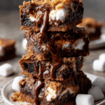 Brown Butter S’mores Brownies