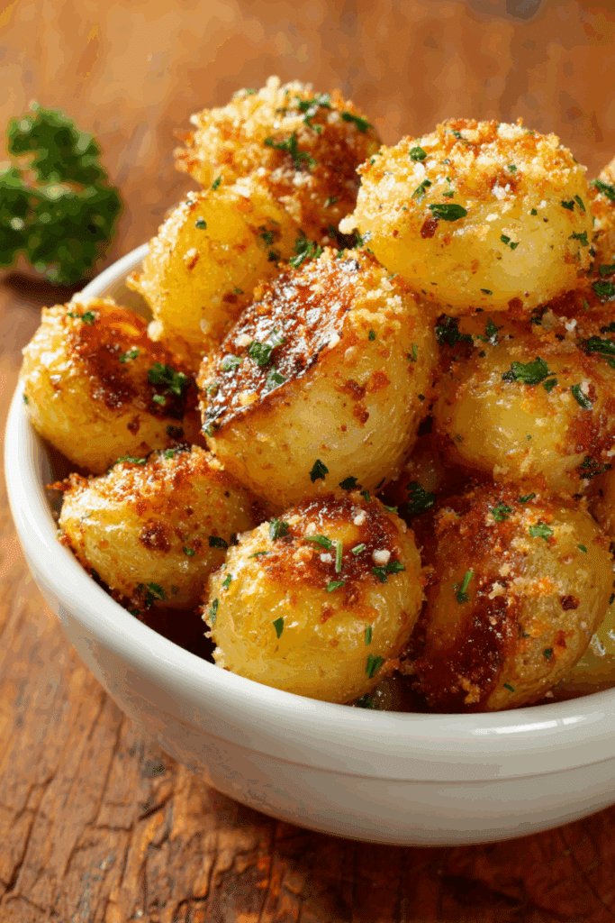 Baked Parmesan Baby Potatoes