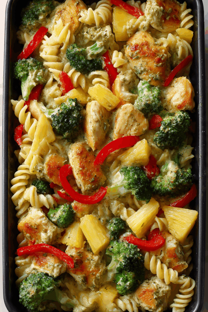 Creamy Pesto Chicken Bake