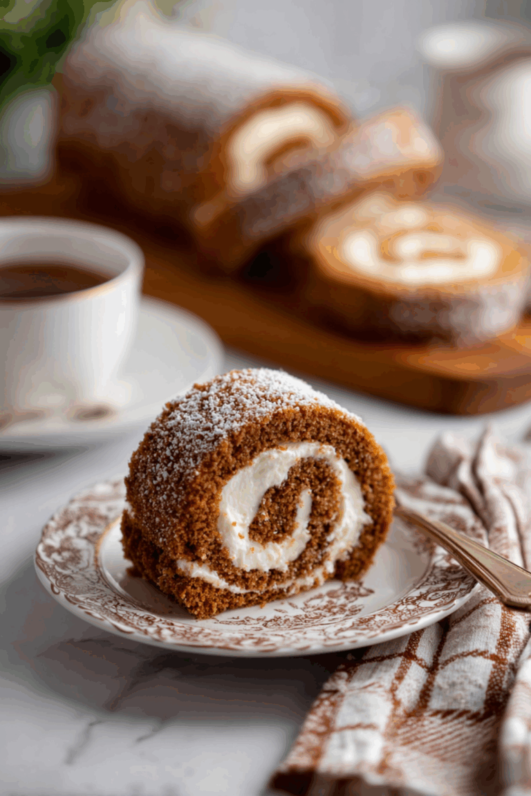 Coffee Swiss Roll