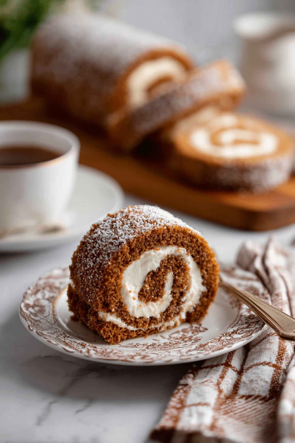 Coffee Swiss Roll