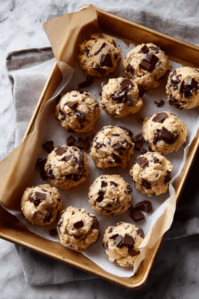 Blood Orange Tahini Chocolate Chunk Cookies