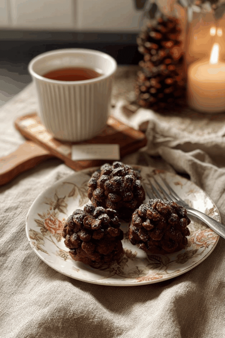 Brownie Pine Cones