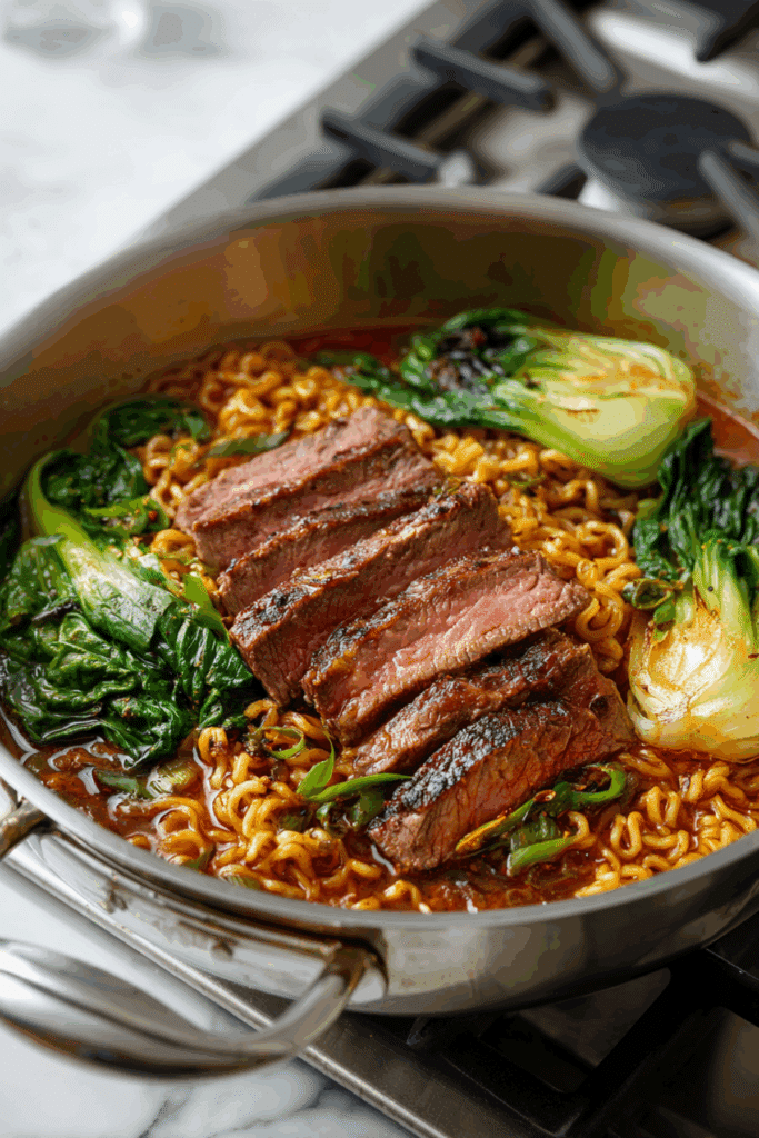 Steak Buldak Ramen