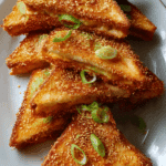 Sesame Crusted Prawn Toast Sliders