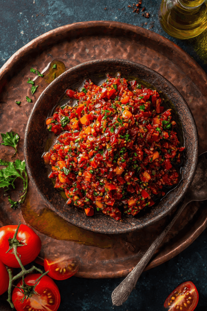 Ezme (Spicy Turkish Salad)