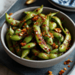 Chili Garlic Edamame