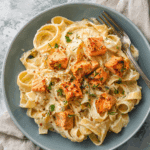 Baked Salmon Pasta