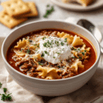 Lasagna Soup