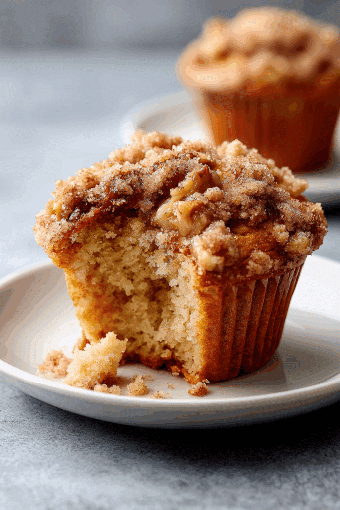 Banana Nut Coffee Cake Muffins