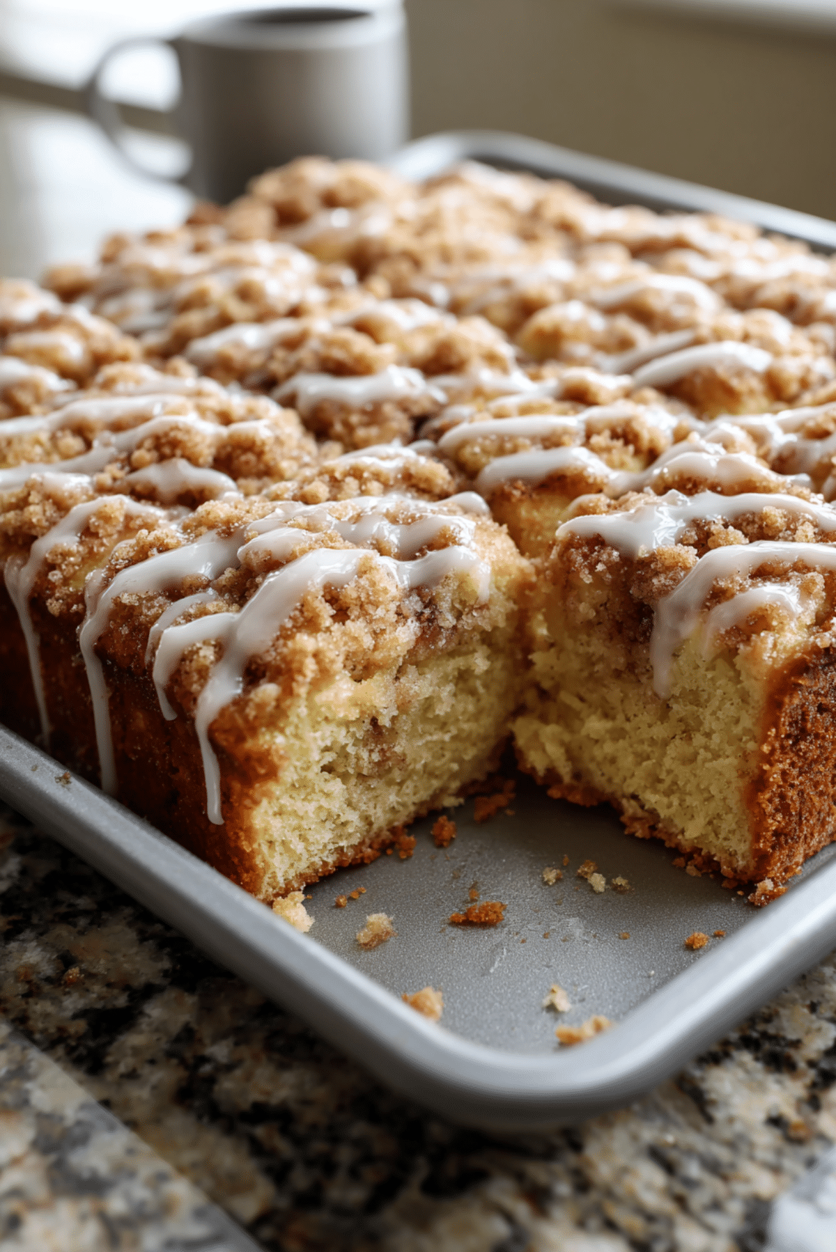 Amish Cinnamon Sugar Coffee Cake