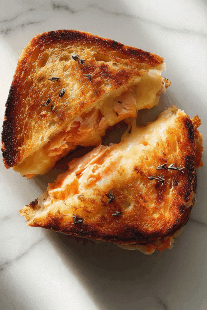 Salmon Grilled Cheese