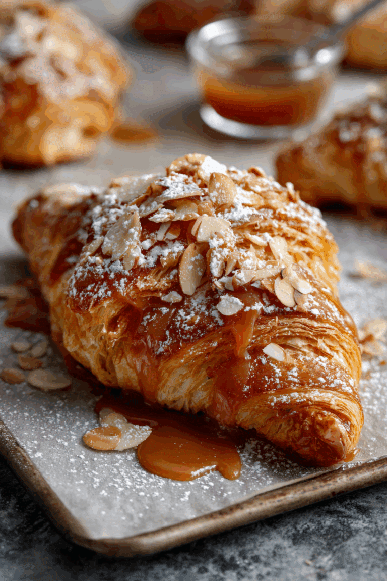 Apple Pie Almond Croissants