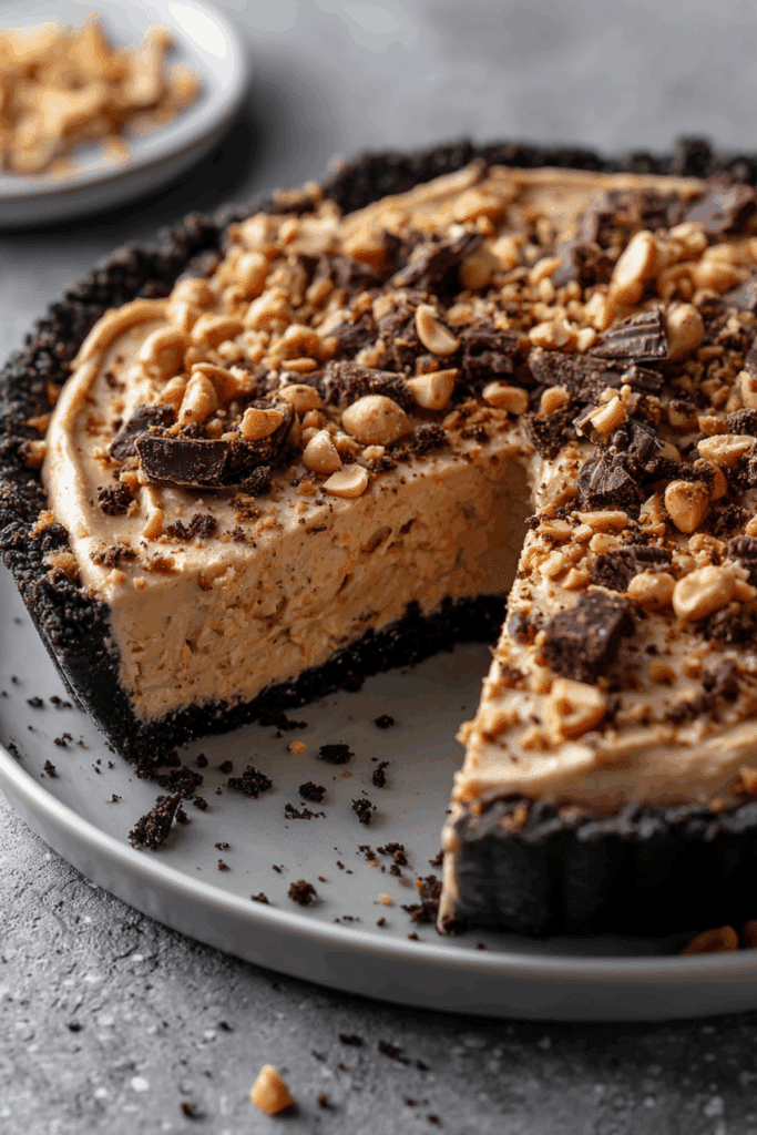 Peanut Butter Oreo Pie