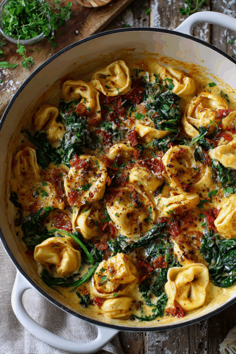 One Pot Marry Me Tortellini
