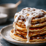 Cinnamon Roll Pancakes