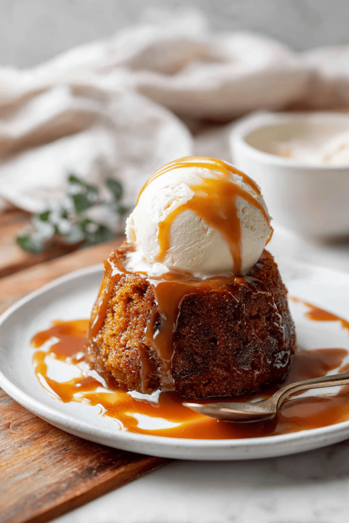 Pumpkin Sticky Toffee Pudding