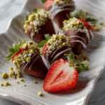 Dubai Chocolate Covered Strawberries