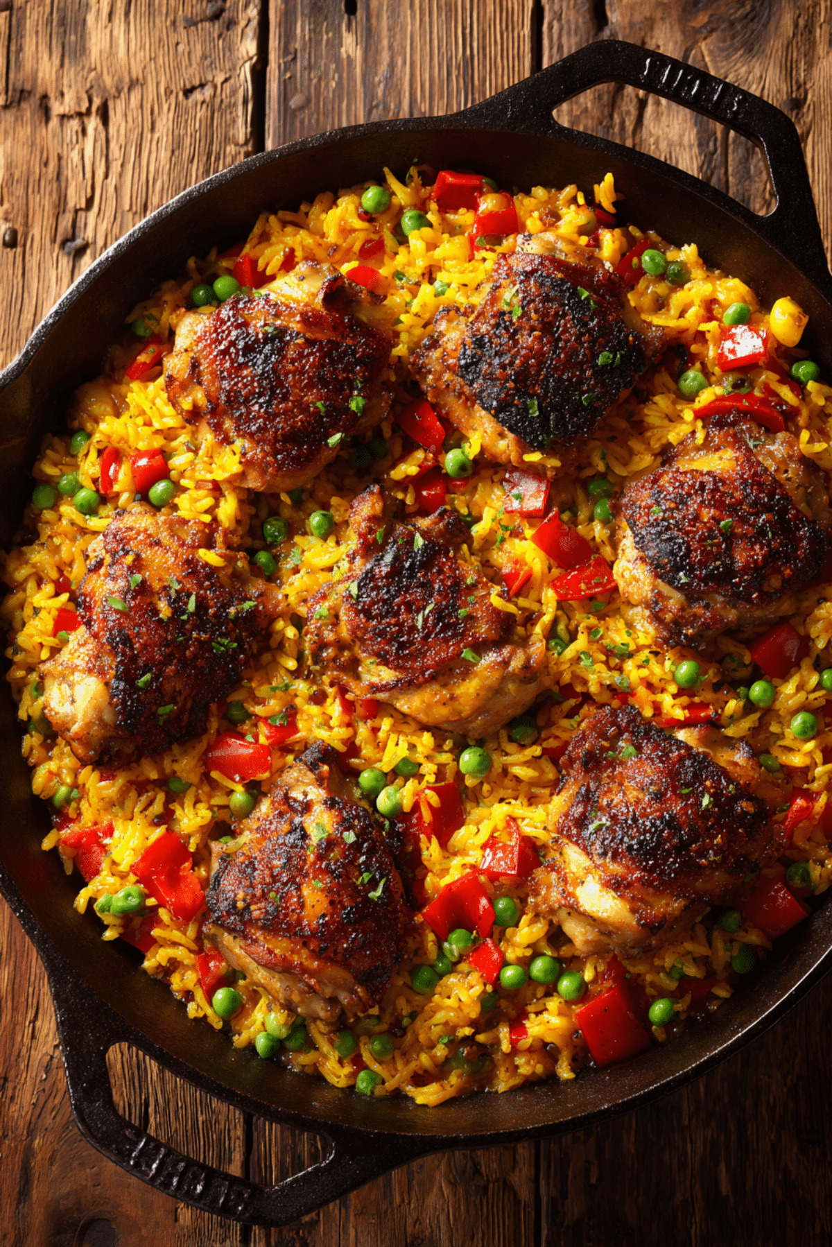 Curry Chicken & Rice Bake