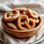 Pumpkin Cinnamon Sugar Soft Pretzels