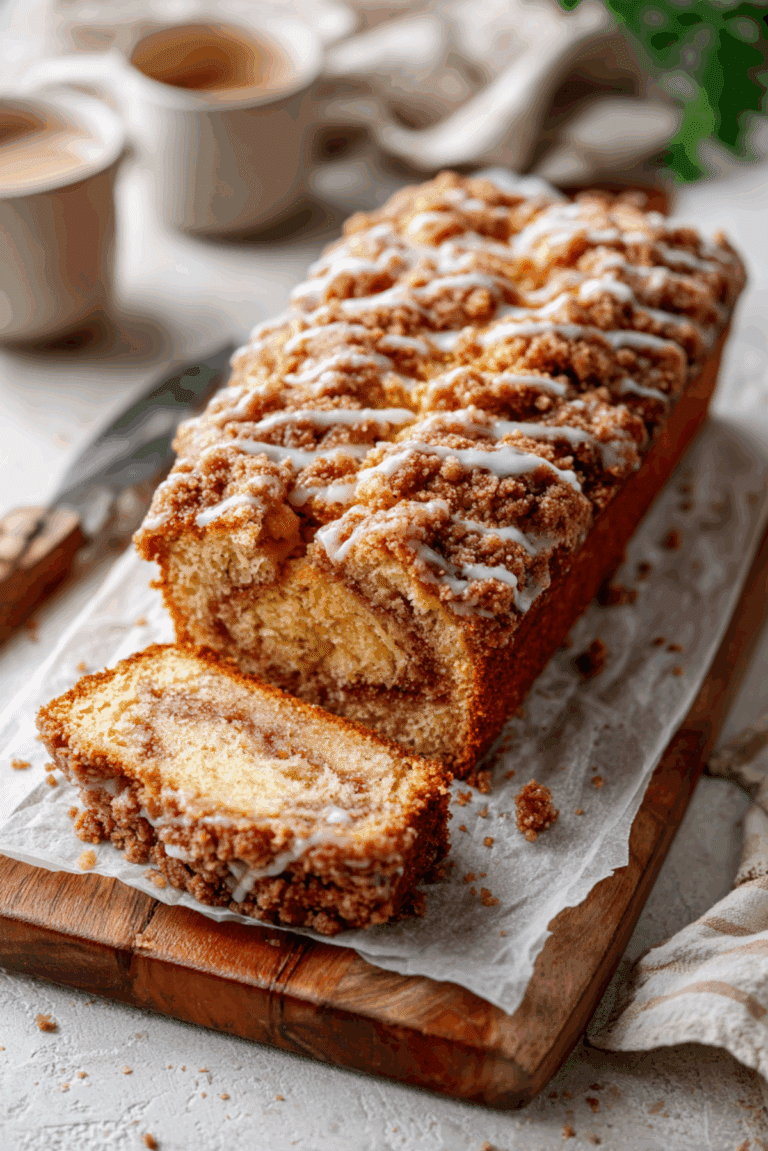 Cinnamon Streusel Bread