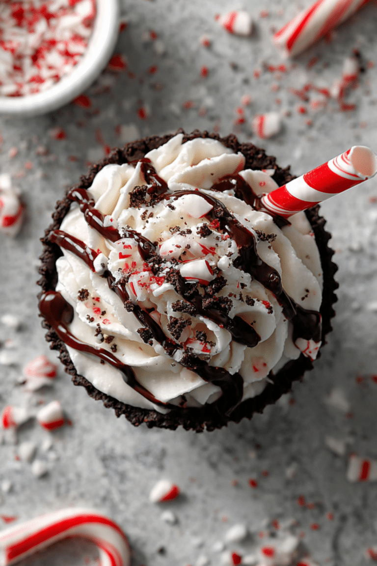 Peppermint Mocha Cookie Cups