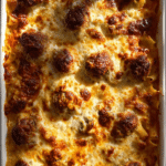 Cheesy Meatball Pasta