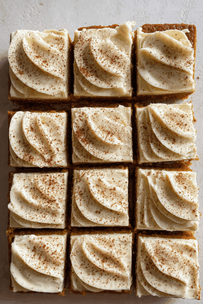 Sheet Pan Pumpkin Pie Bars