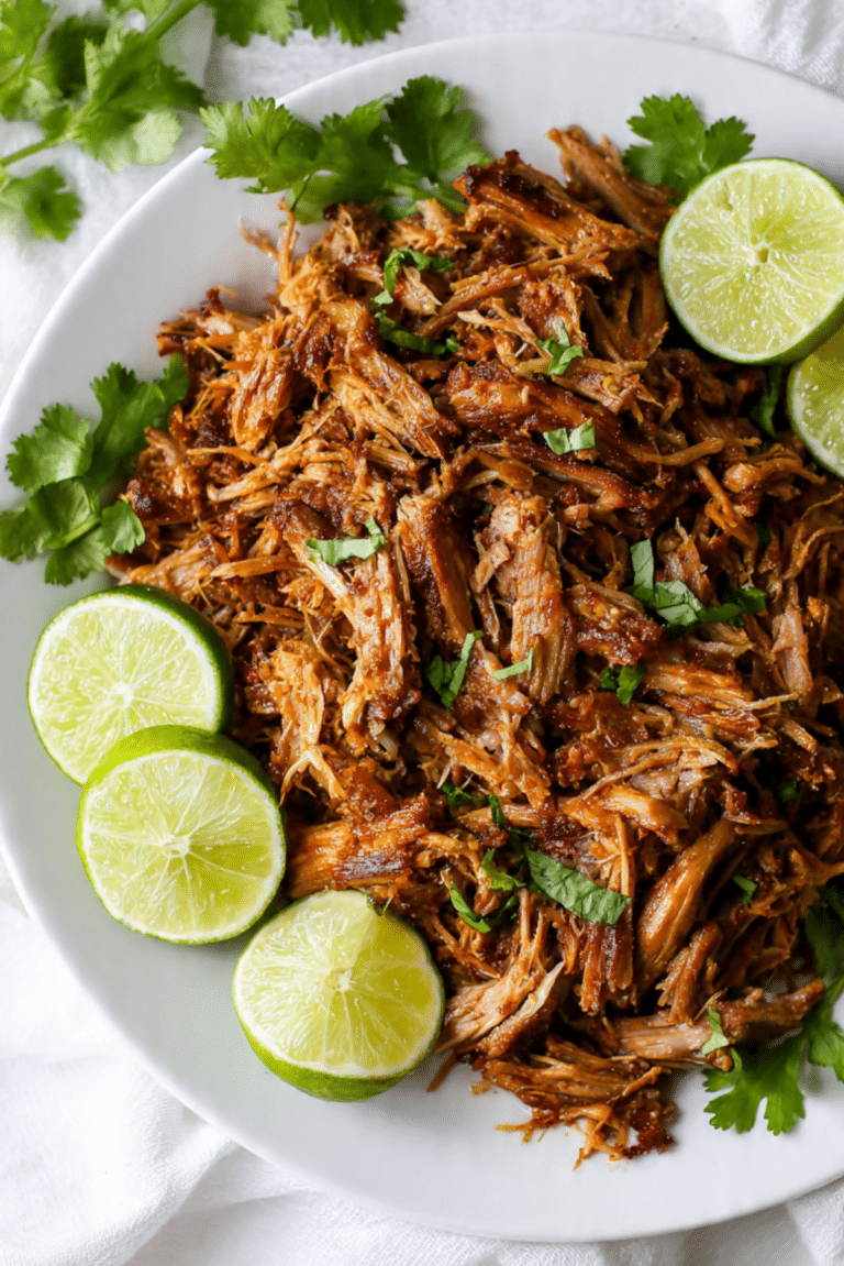Easy Crockpot Carnitas